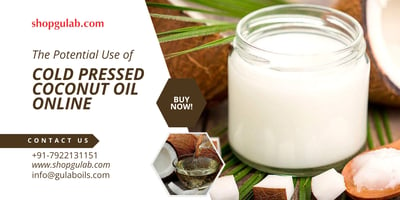 cold pressed coconut oil online